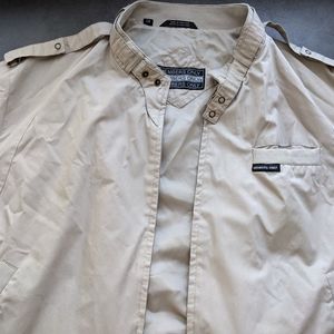 Beige Members Only Jacket